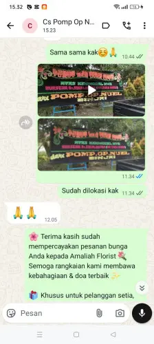 Testimonial Papan Bunga karawang